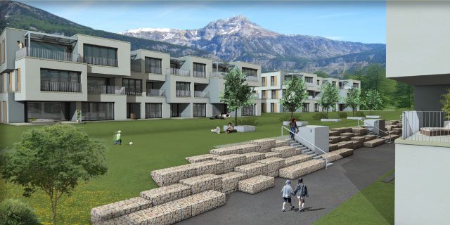 Aussenvisualisierung Sommer