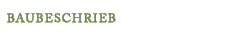 Baubeschrieb